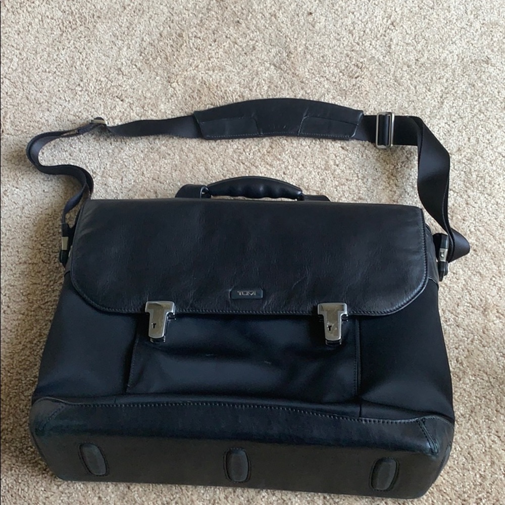 Tumi Leather Briefcase